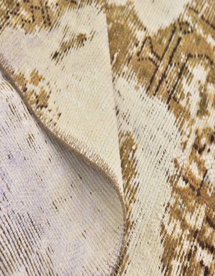 Detail image of 5' 10 x 8'  Hand Knotted Ultra Vintage Persian Wool Rug