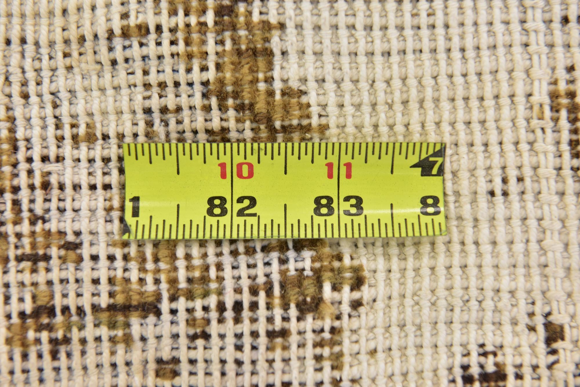 5' 2 x 6' 7 Hand Knotted Ultra Vintage Persian Wool Rug