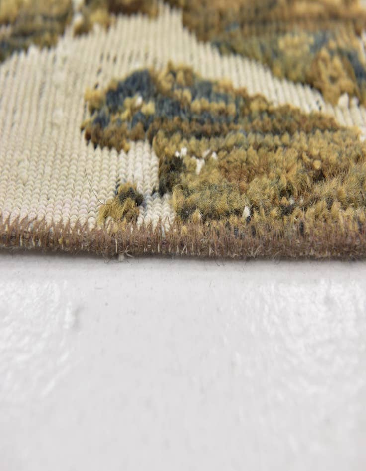 Detail image of 7' 10 x 10' 8 Hand Knotted Ultra Vintage Persian Wool Rug