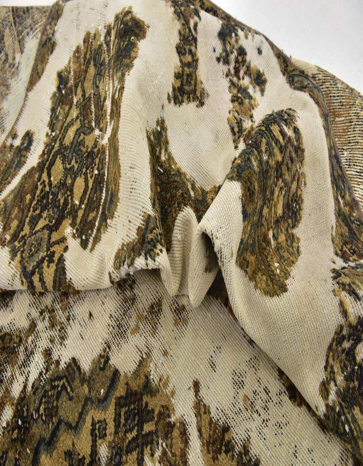 Detail image of 7' 10 x 10' 8 Hand Knotted Ultra Vintage Persian Wool Rug