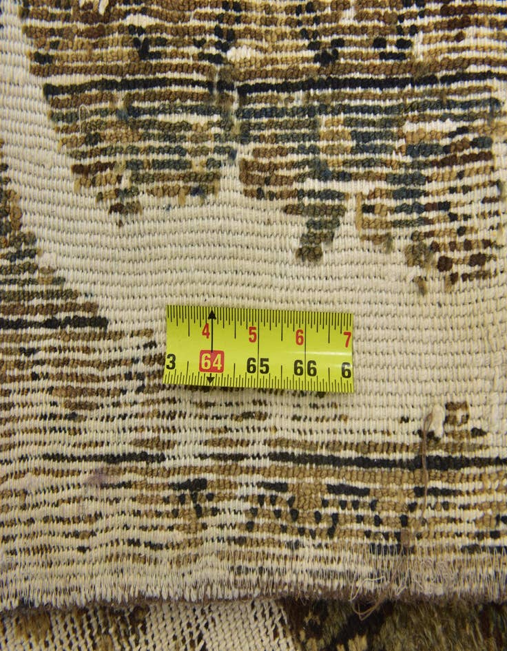 Detail image of 7' 10 x 10' 8 Hand Knotted Ultra Vintage Persian Wool Rug