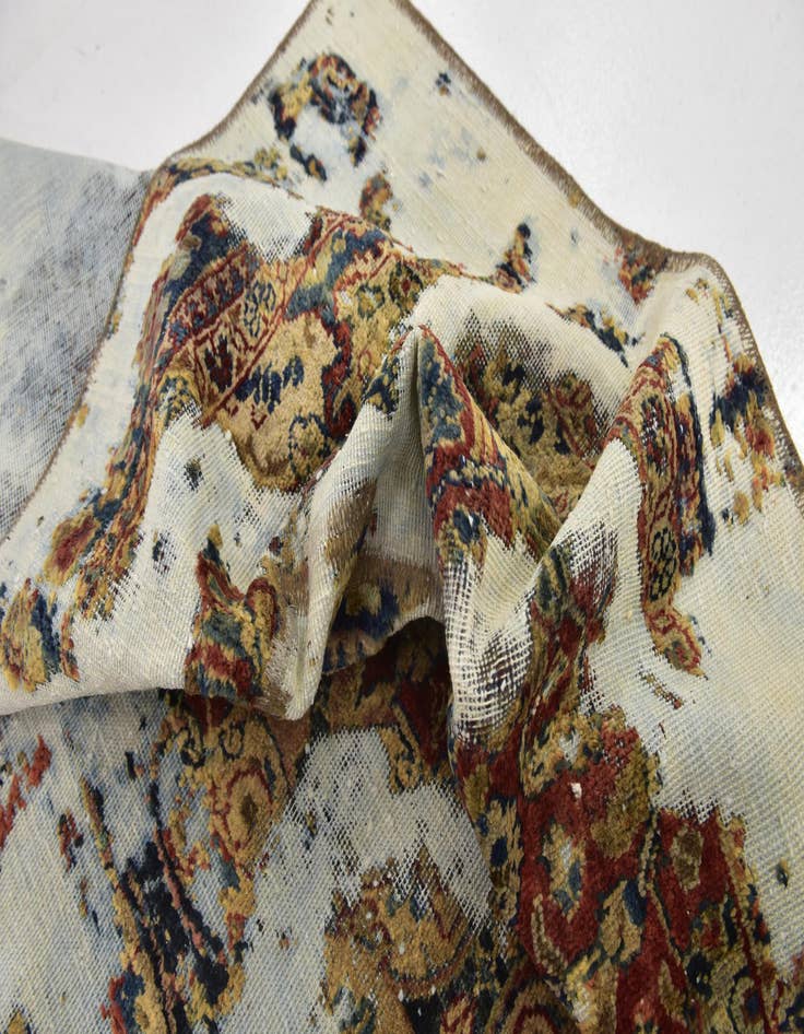 Detail image of 6' x 9'  Hand Knotted Ultra Vintage Persian Wool Rug