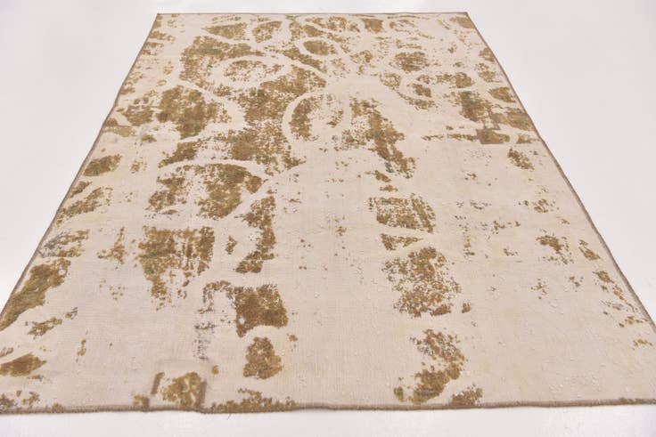 Detailansicht von 175cm x 255cm Handgeknüpft Ultra Vintage Persisch Wolle Teppich