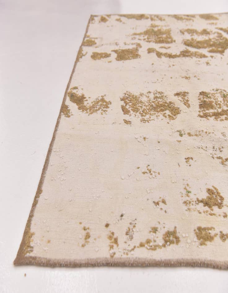 Detail image of 5' 9 x 8' 4  Hand Knotted Ultra Vintage Persian Wool Rug