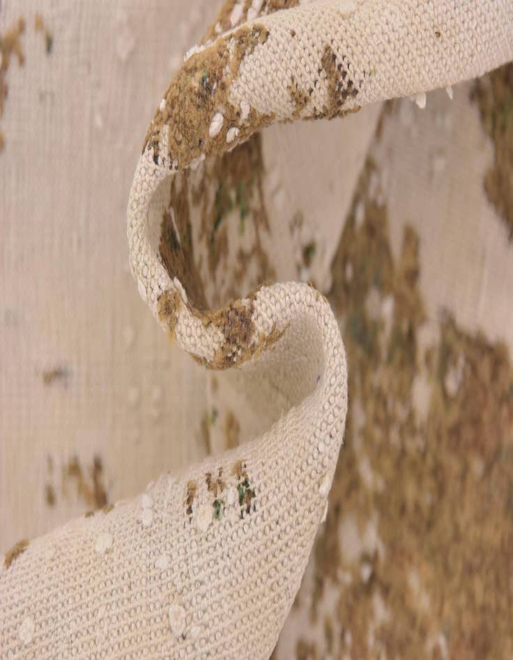 Detail image of 5' 9 x 8' 4  Hand Knotted Ultra Vintage Persian Wool Rug