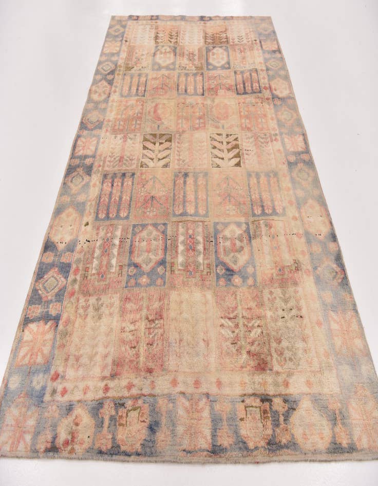 Detail image of 6' x 9'  Hand Knotted Ultra Vintage Persian Wool Rug