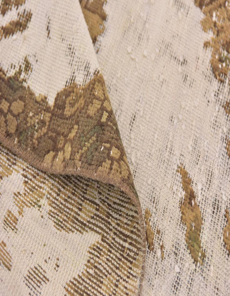 Detail image of 6' x 9' 2  Hand Knotted Ultra Vintage Persian Wool Rug