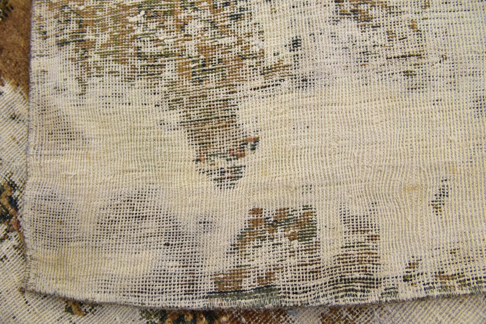 4' 10 x 6' 10 Hand Knotted Ultra Vintage Persian Wool Rug