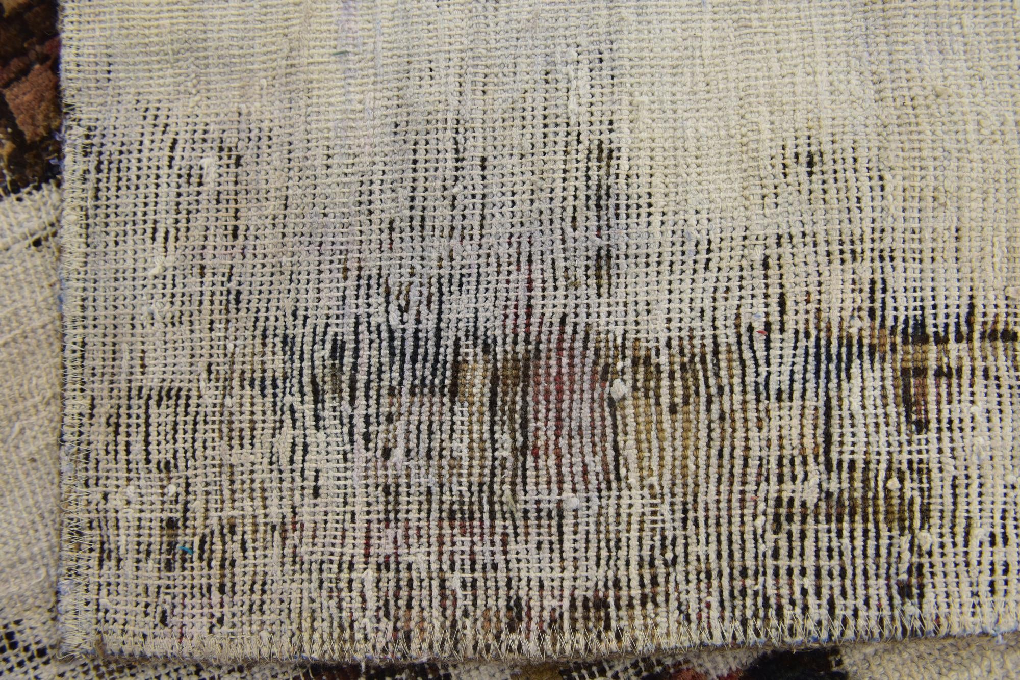 4' 8 x 6' 4 Hand Knotted Ultra Vintage Persian Wool Rug