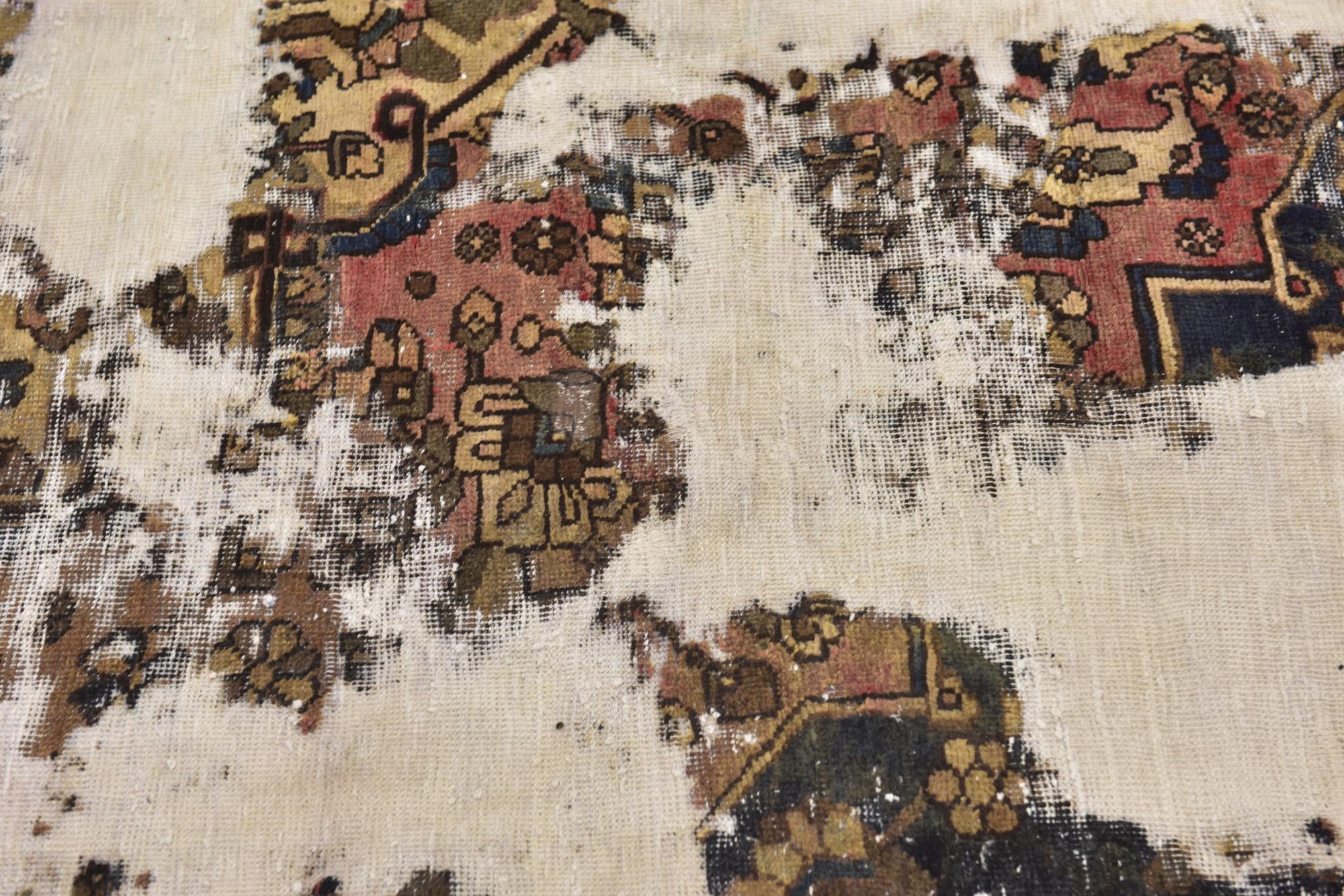 4' 8 x 6' 4 Hand Knotted Ultra Vintage Persian Wool Rug