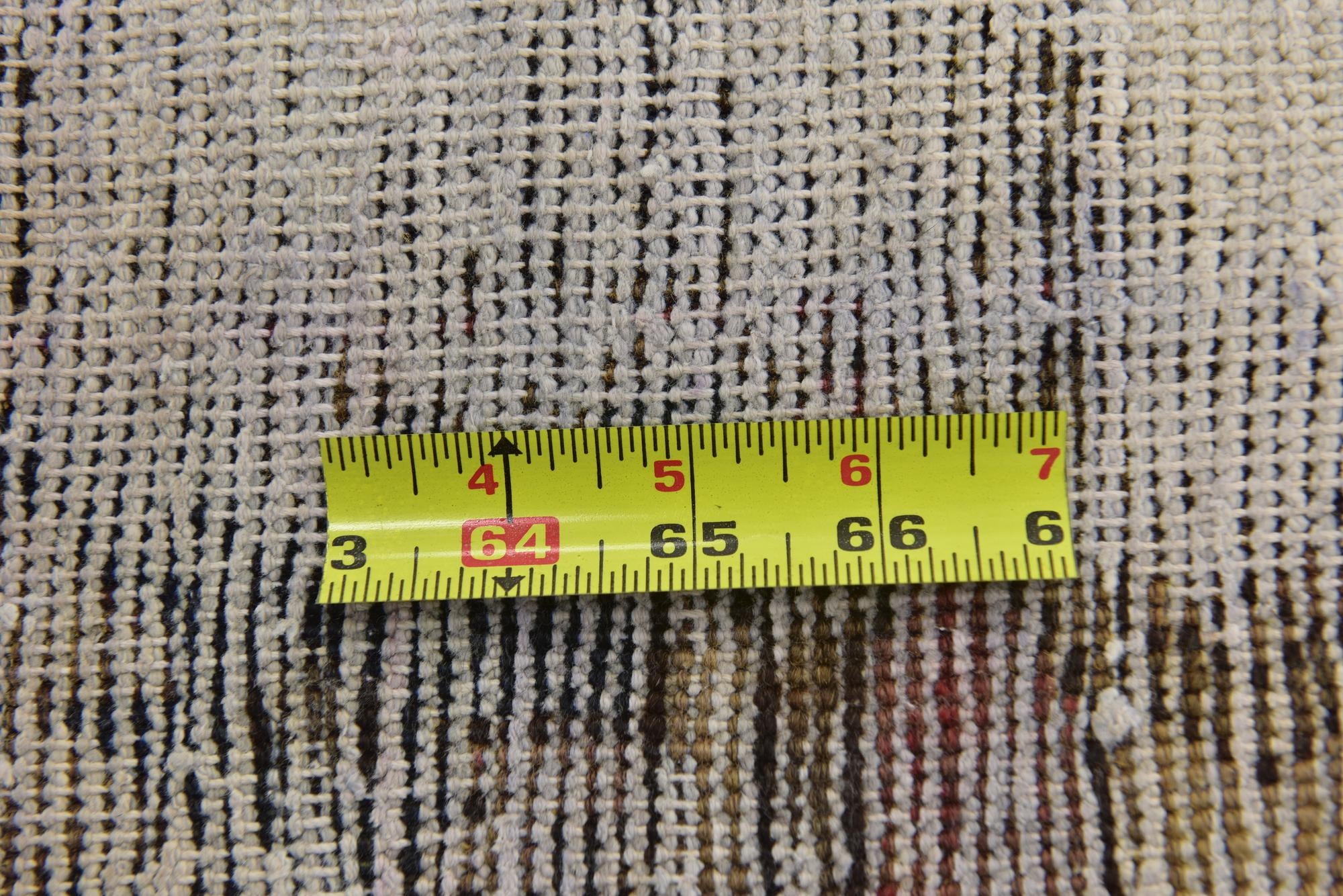 4' 8 x 6' 4 Hand Knotted Ultra Vintage Persian Wool Rug