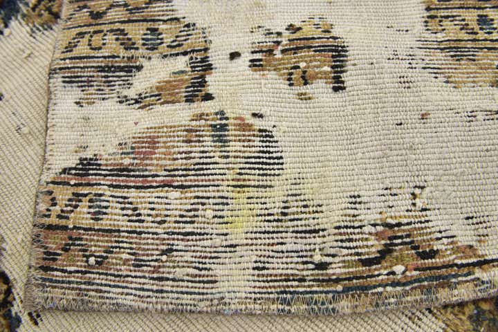 4' 10 x 6' 2 Hand Knotted Ultra Vintage Persian Wool Rug
