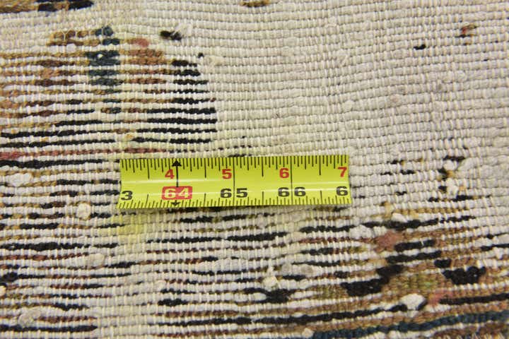 4' 10 x 6' 2 Hand Knotted Ultra Vintage Persian Wool Rug