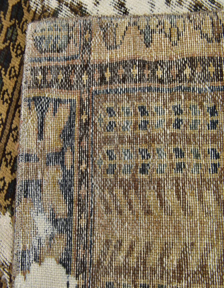 Detail image of 5' 4 x 7' 8  Hand Knotted Ultra Vintage Persian Wool Rug