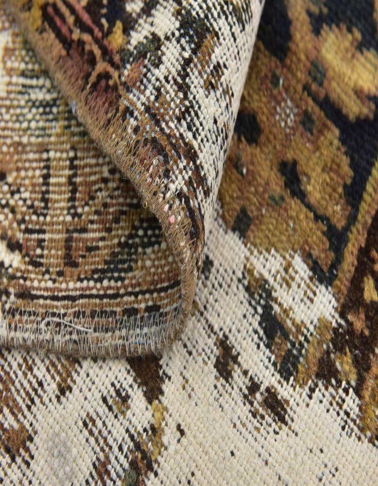 Detail image of 5' 4 x 7' 8  Hand Knotted Ultra Vintage Persian Wool Rug