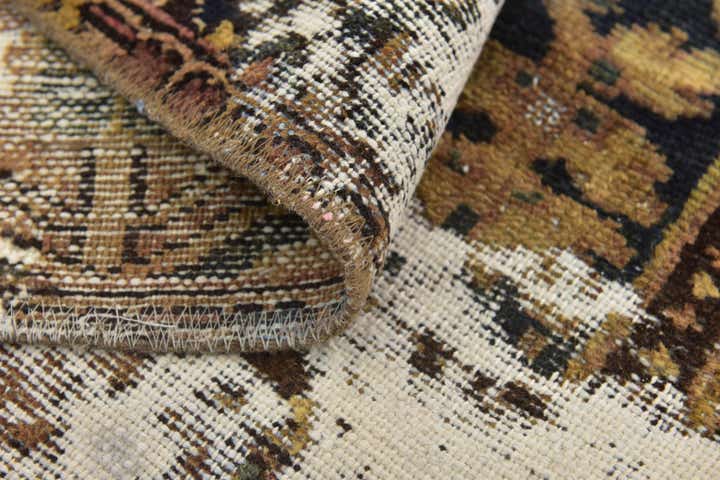 5' 4 x 7' 8 Hand Knotted Ultra Vintage Persian Wool Rug