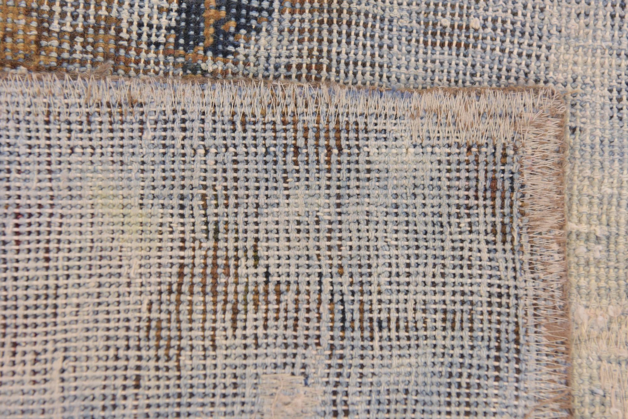 5' 2 x 8' Hand Knotted Ultra Vintage Persian Wool Rug