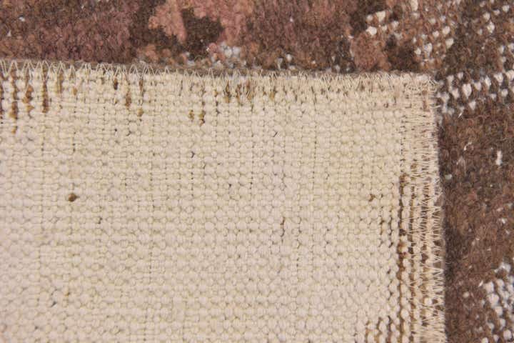 4' 10 x 7' 6 Hand Knotted Ultra Vintage Persian Wool Rug