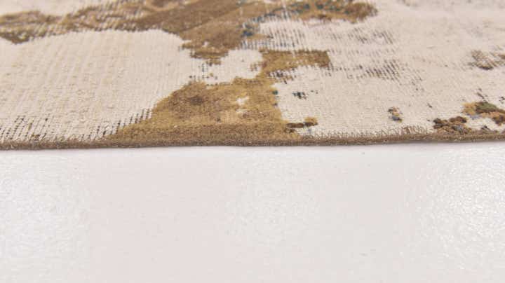 4' 10 x 7' 6 Hand Knotted Ultra Vintage Persian Wool Rug