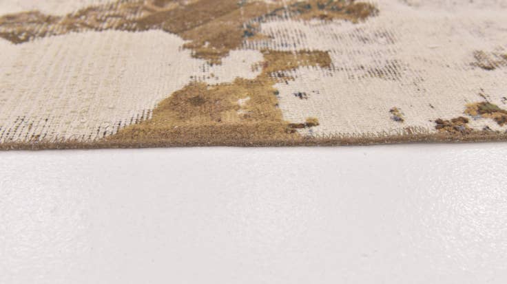 Detail image of 4' 10 x 7' 6 Hand Knotted Ultra Vintage Persian Wool Rug