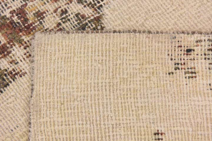 4' x 5' 10 Hand Knotted Ultra Vintage Persian Wool Rug