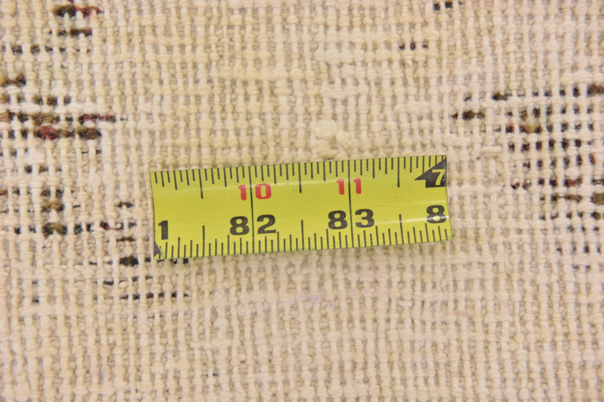 4' x 5' 10 Hand Knotted Ultra Vintage Persian Wool Rug