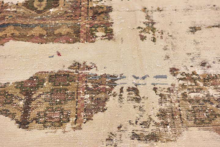 145cm x 250cm anudado a mano Ultra Vintage Alfombra Persa Lana