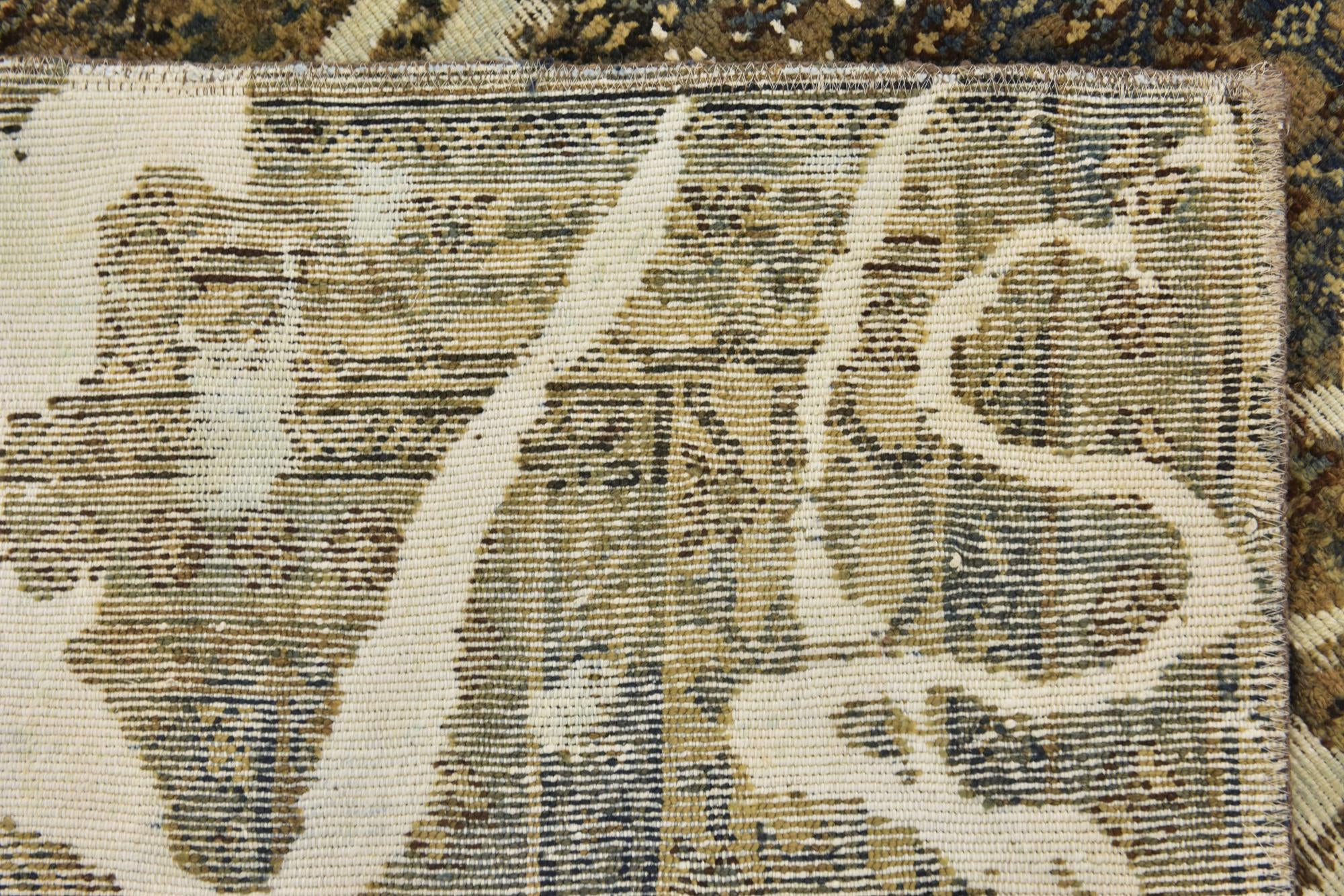 8' 2 x 10' 7 Hand Knotted Ultra Vintage Persian Wool Rug