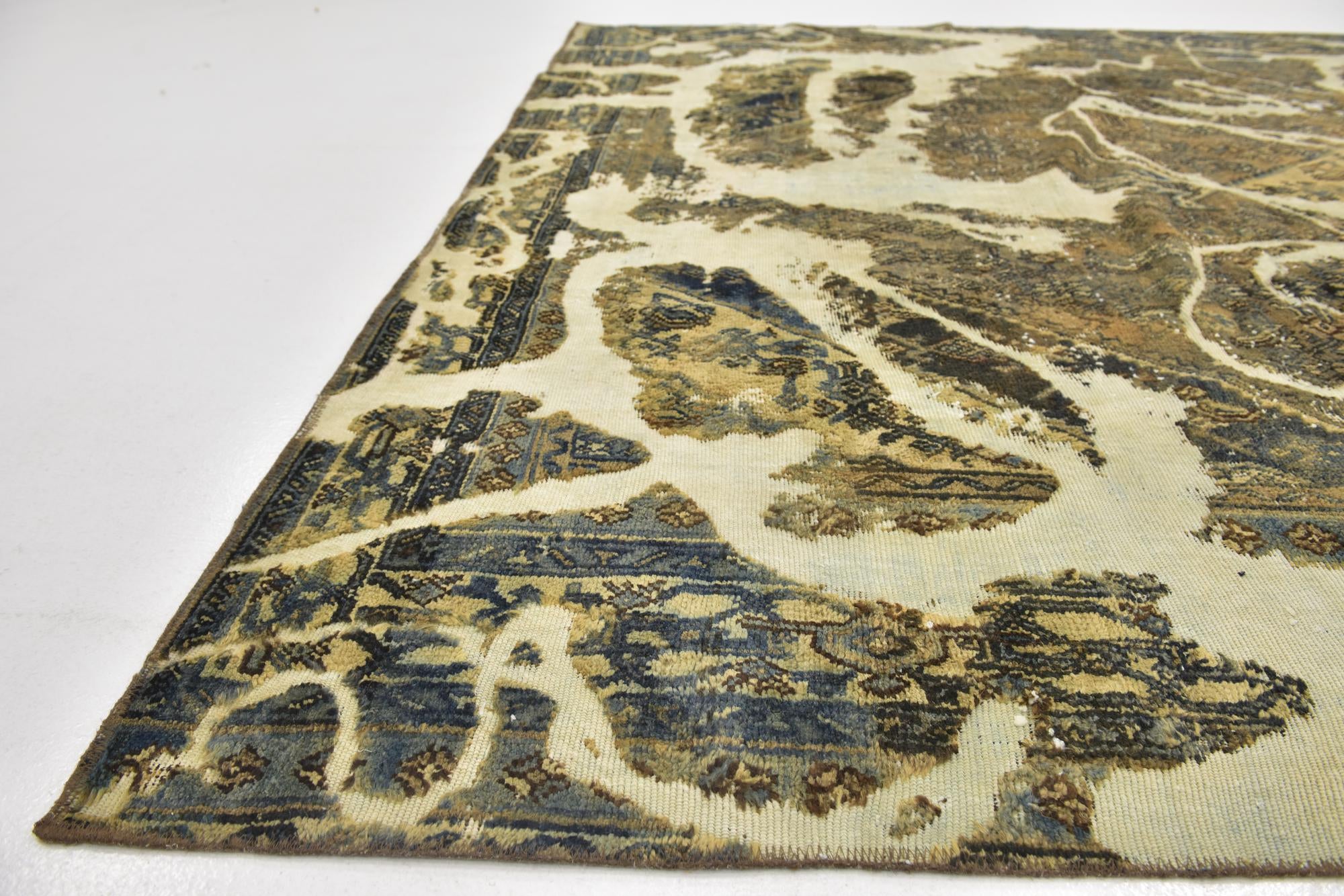 8' 2 x 10' 7 Hand Knotted Ultra Vintage Persian Wool Rug