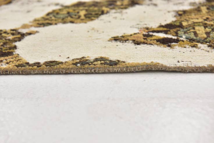 Detail image of 185cm x 230cm Hand Knotted Ultra Vintage Persian Wool Rug