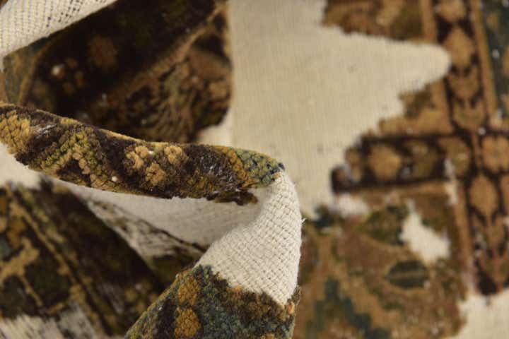 6' x 7' 6 Hand Knotted Ultra Vintage Persian Wool Rug