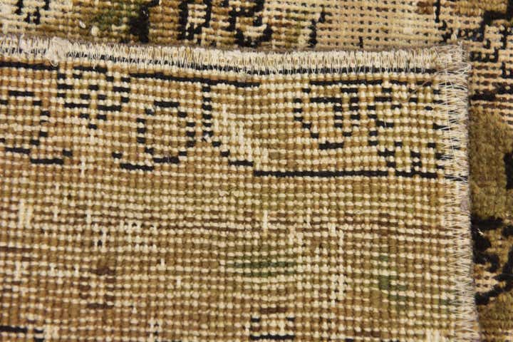 6' 5 x 8' 6 Hand Knotted Ultra Vintage Persian Wool Rug