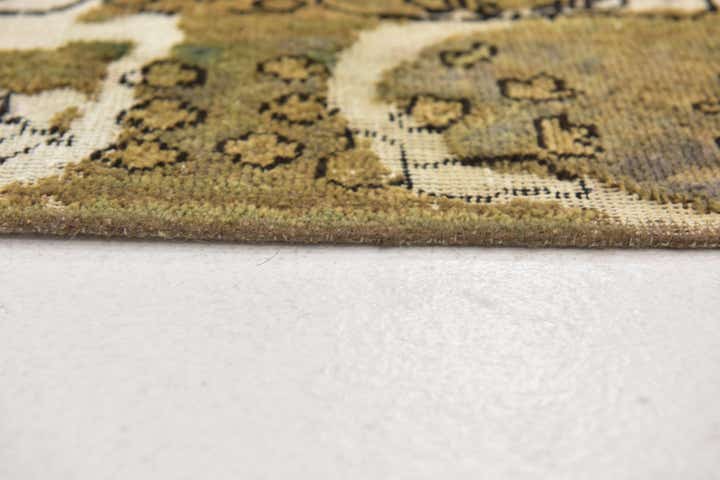 6' 5 x 8' 6 Hand Knotted Ultra Vintage Persian Wool Rug