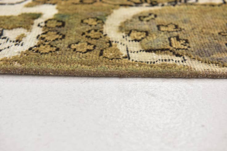 Detail image of 6' 5 x 8' 6 Hand Knotted Ultra Vintage Persian Wool Rug
