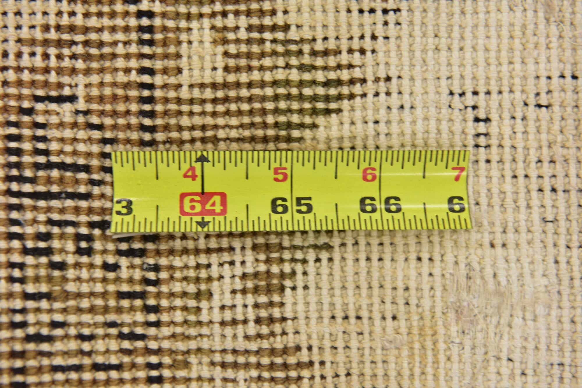 6' 5 x 8' 6 Hand Knotted Ultra Vintage Persian Wool Rug