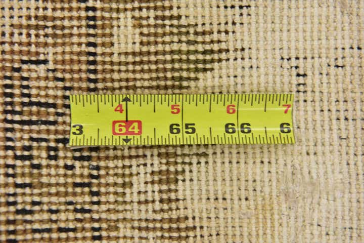 6' 5 x 8' 6 Hand Knotted Ultra Vintage Persian Wool Rug