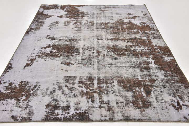 170cm x 240cm Hand Knotted Ultra Vintage Persian Wool Rug