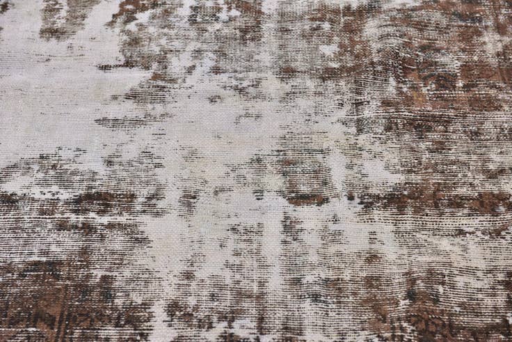 Detail image of 5' 7 x 7' 10 Hand Knotted Ultra Vintage Persian Wool Rug