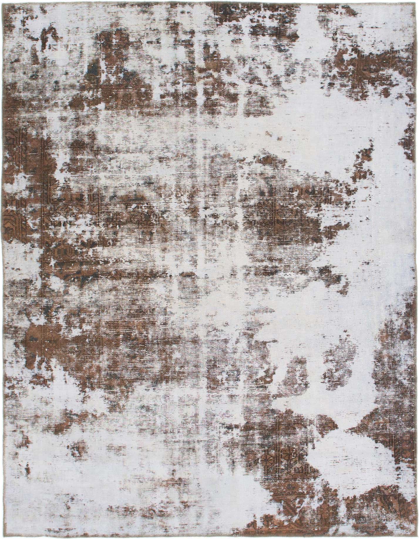 Primary image 5' 7 x 7' 10  Hand Knotted Ultra Vintage Persian Wool Rug