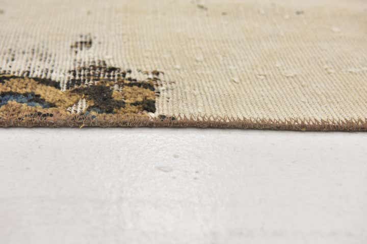 175cm x 215cm anudado a mano Ultra Vintage Alfombra Persa Lana