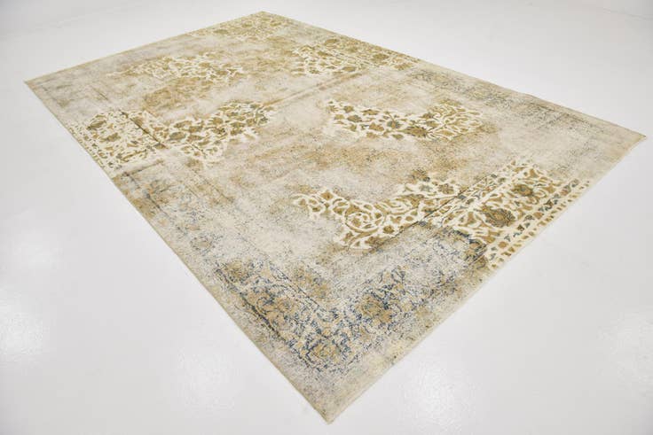 Detail image of 8' x 12' 3 Hand Knotted Ultra Vintage Persian Wool Rug
