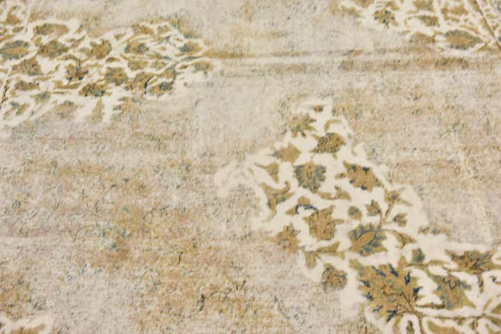 8' x 12' 3 Hand Knotted Ultra Vintage Persian Wool Rug