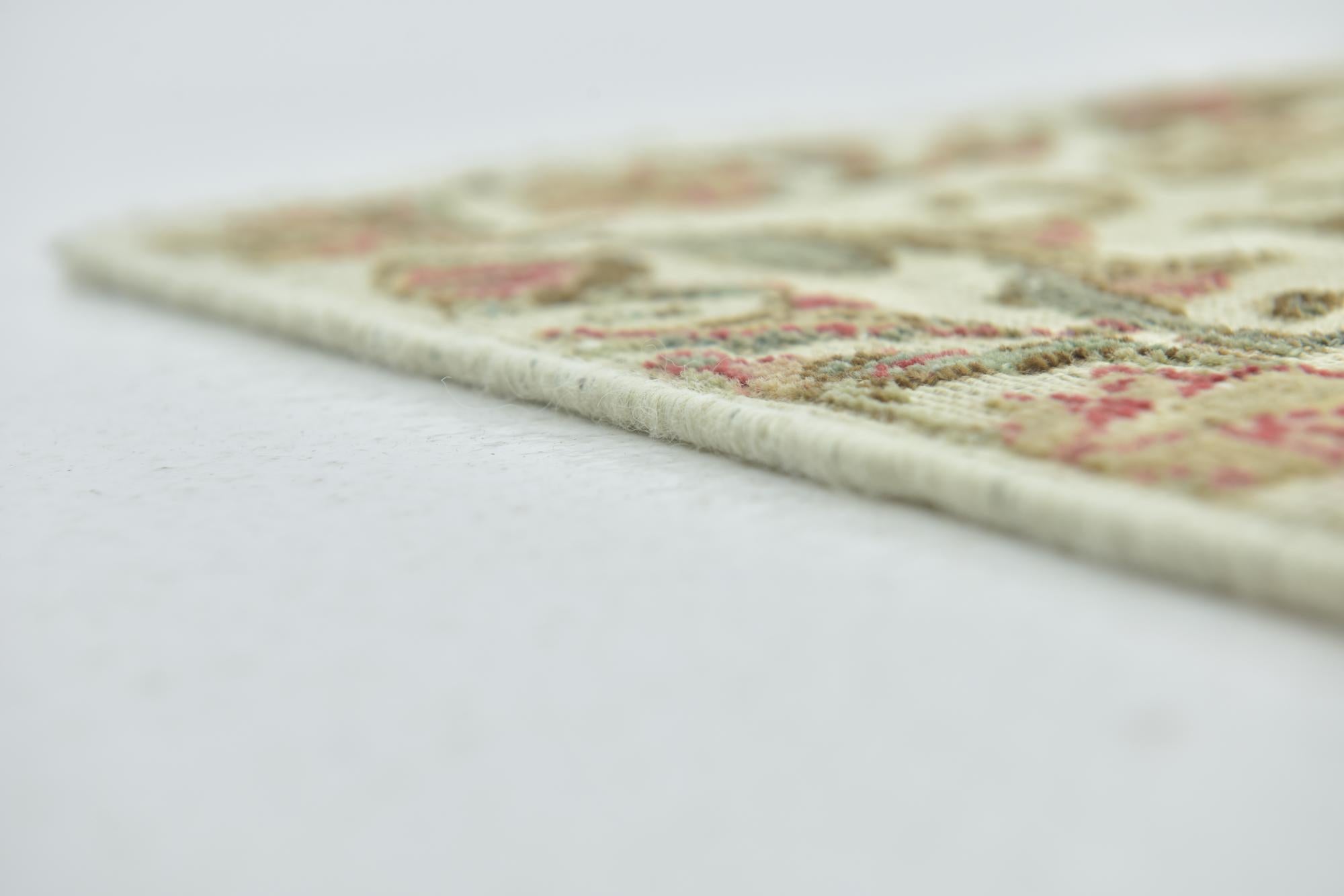 9' 6 x 12' 4 Hand Knotted Ultra Vintage Persian Wool Rug