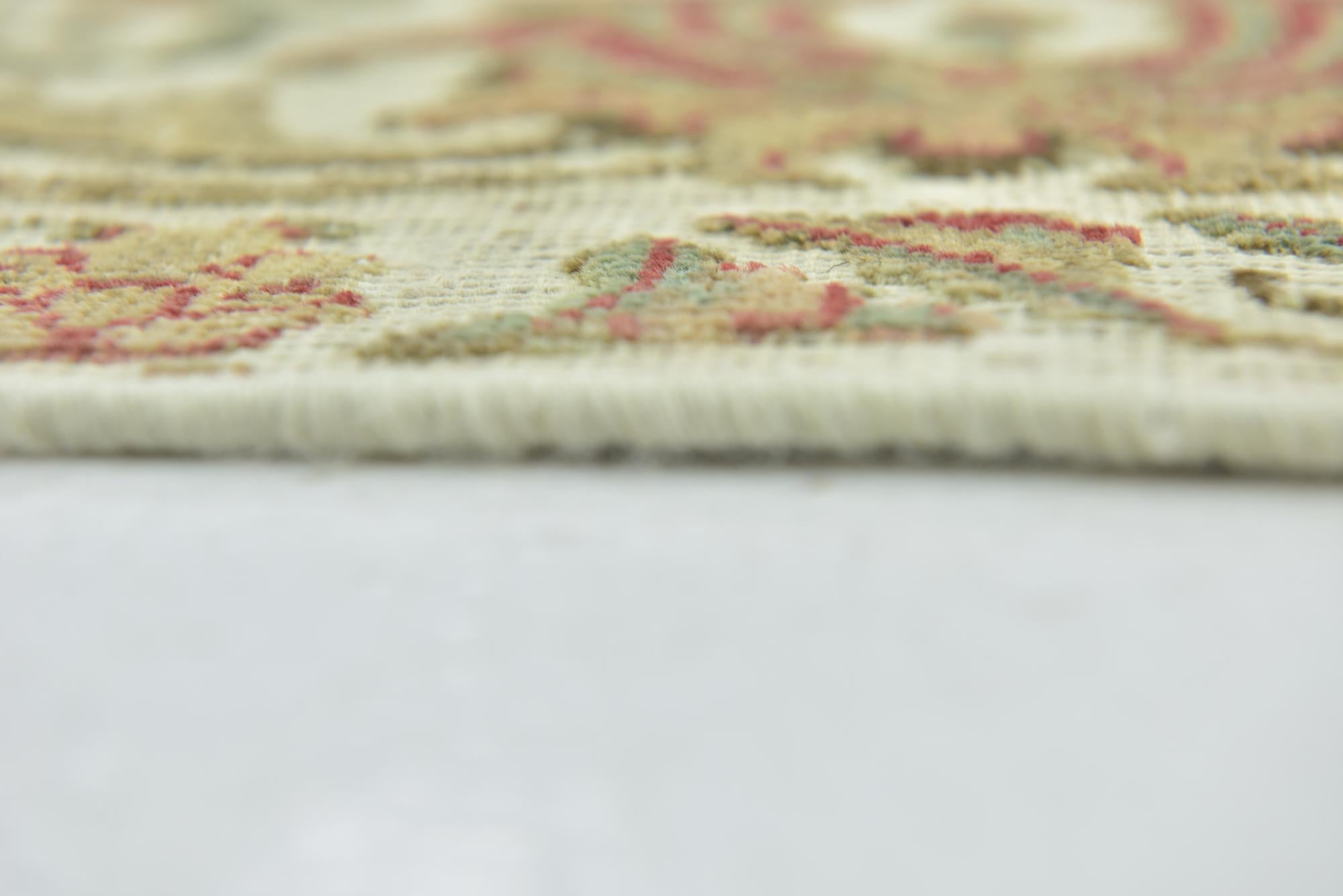 9' 6 x 12' 4 Hand Knotted Ultra Vintage Persian Wool Rug