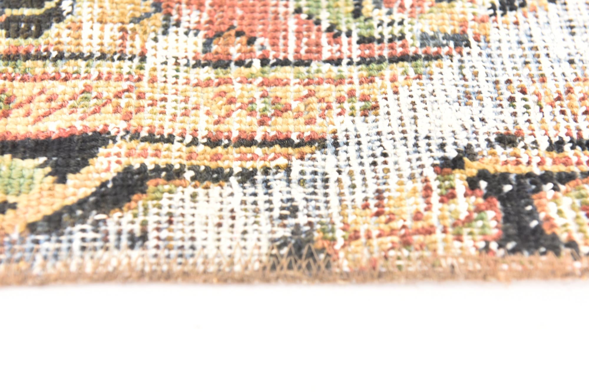 3' 6 x 5' 4 Hand Knotted Ultra Vintage Persian Wool Rug