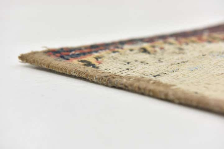 6' 5 x 9' Hand Knotted Ultra Vintage Persian Wool Rug