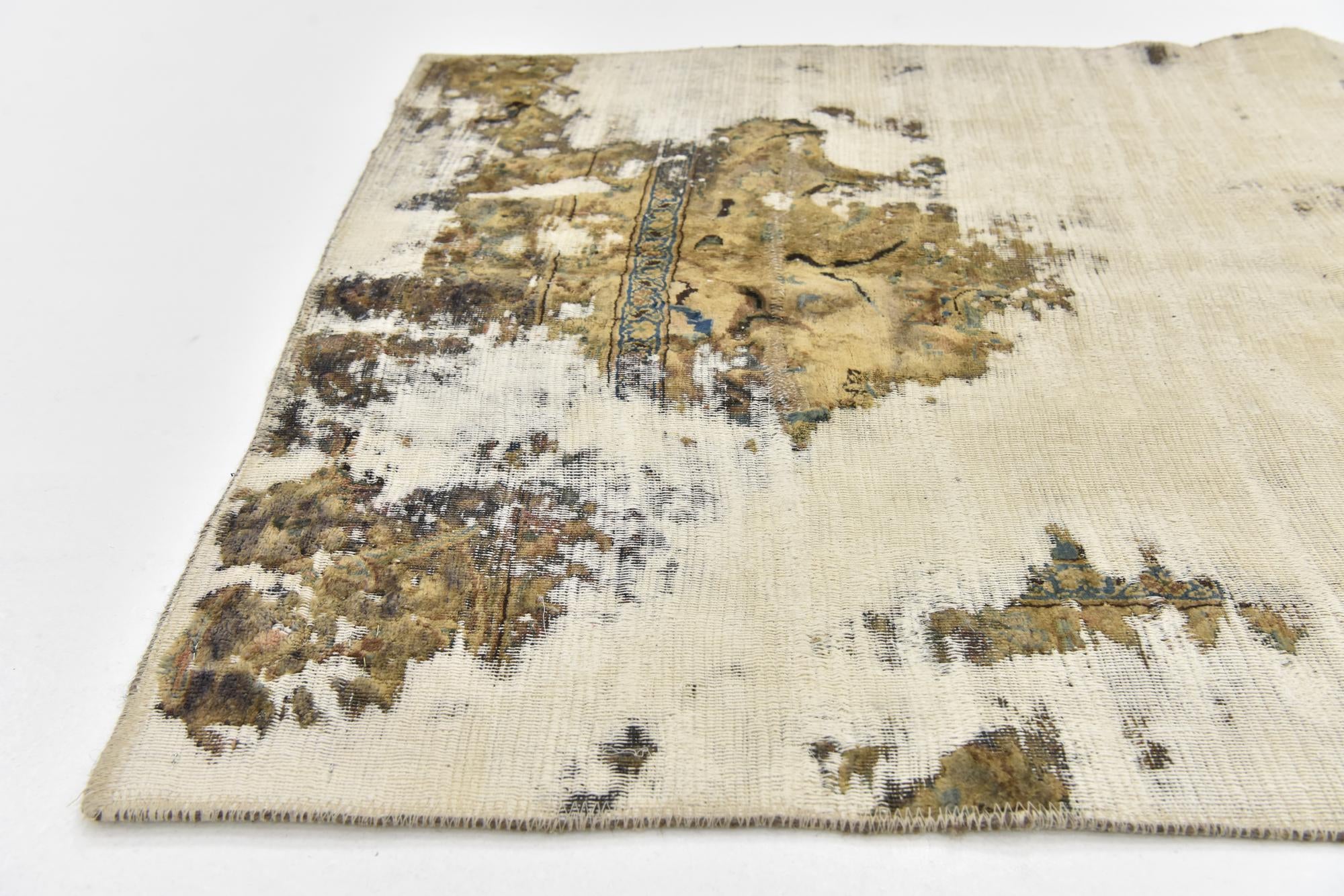 3' 6 x 5' 7 Hand Knotted Ultra Vintage Persian Wool Rug