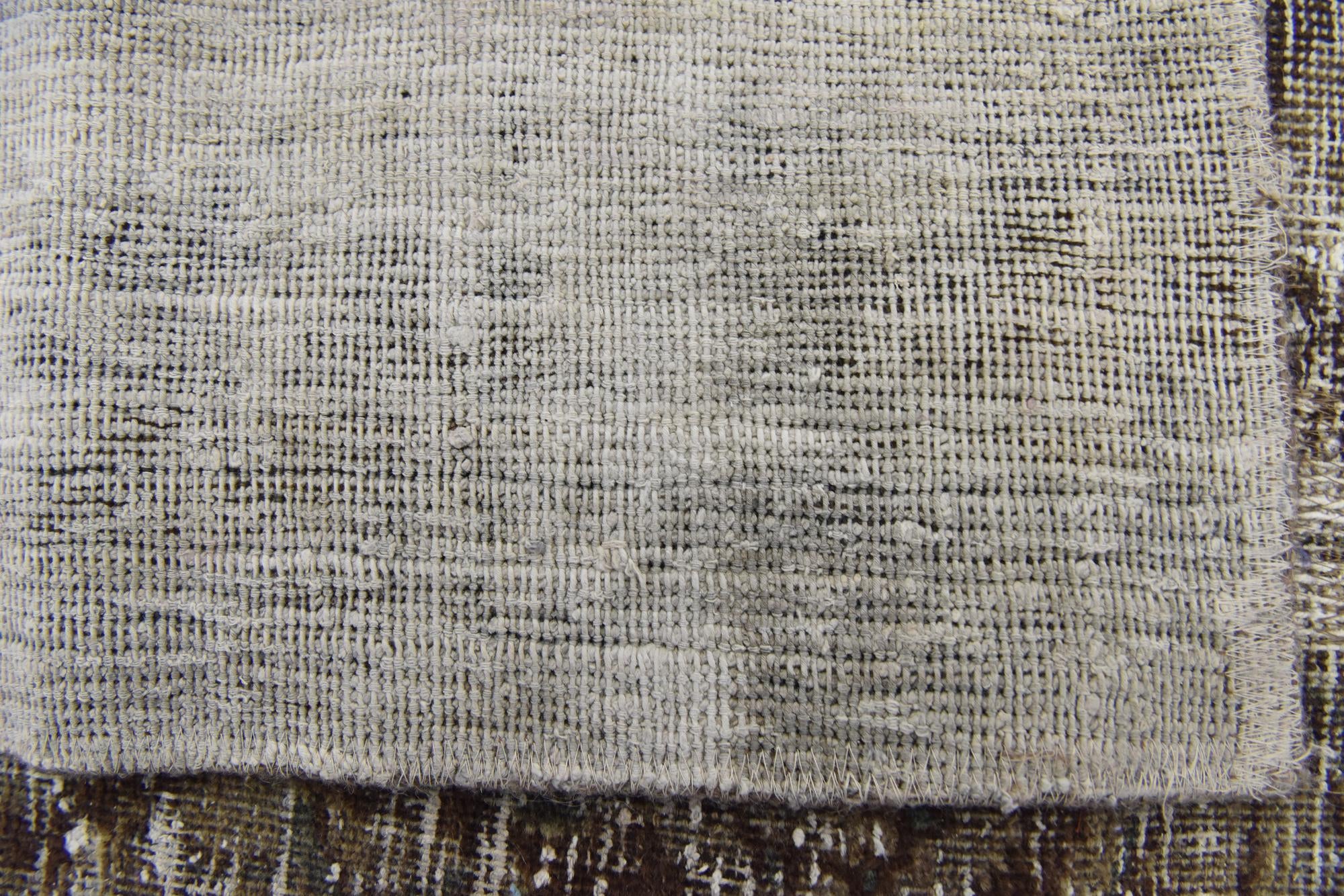 4' 2 x 6' 4 Hand Knotted Ultra Vintage Persian Wool Rug