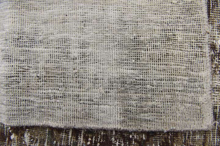 4' 2 x 6' 4 Hand Knotted Ultra Vintage Persian Wool Rug