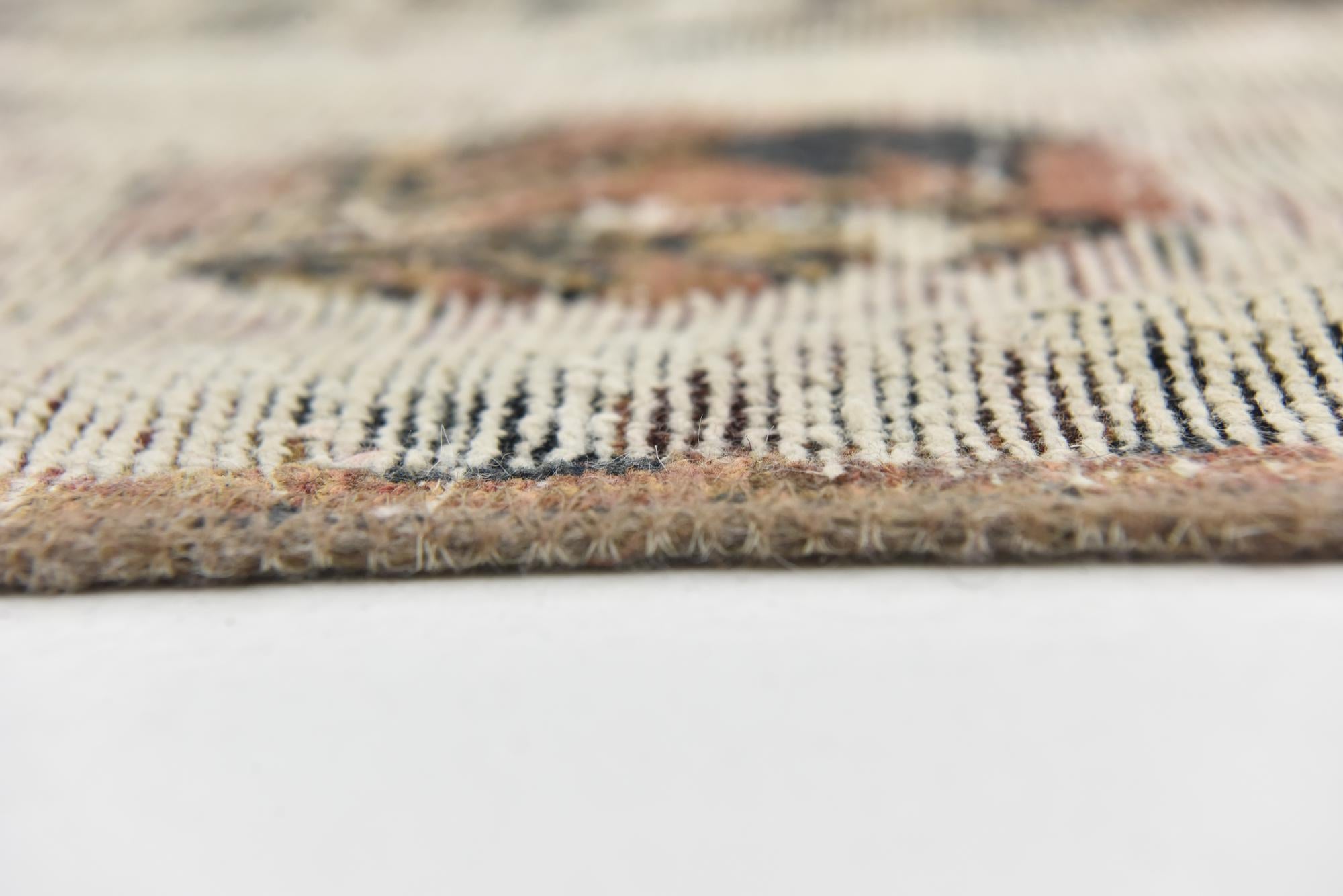 4' 10 x 7' 5 Hand Knotted Ultra Vintage Persian Wool Rug